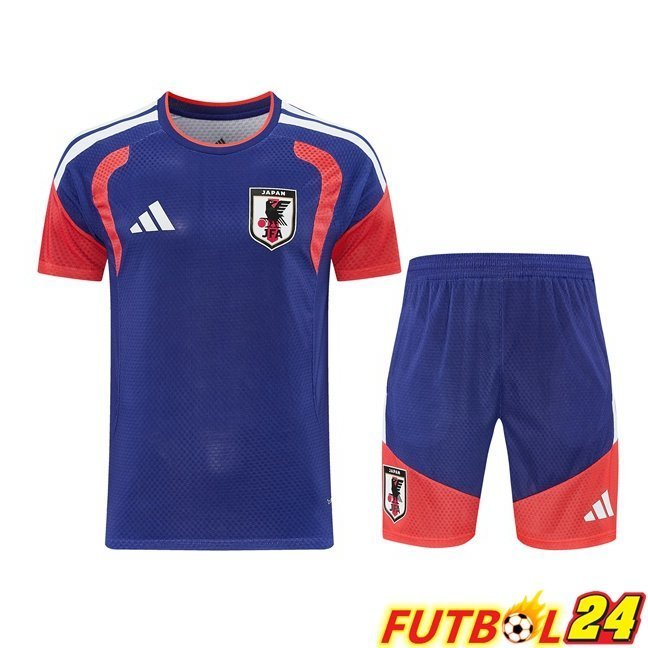 Camiseta Entrenamiento Japon + Cortos Azul Real 2026/2027
