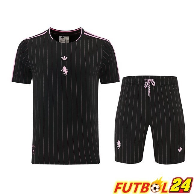 Camiseta Entrenamiento Juventus + Cortos Negro 2026/2027