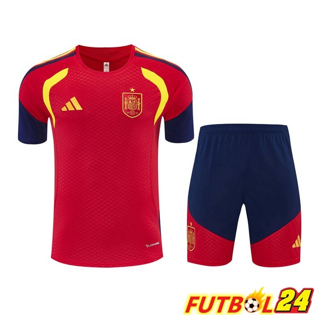 Camiseta Entrenamiento España + Cortos Rojo 2026/2027
