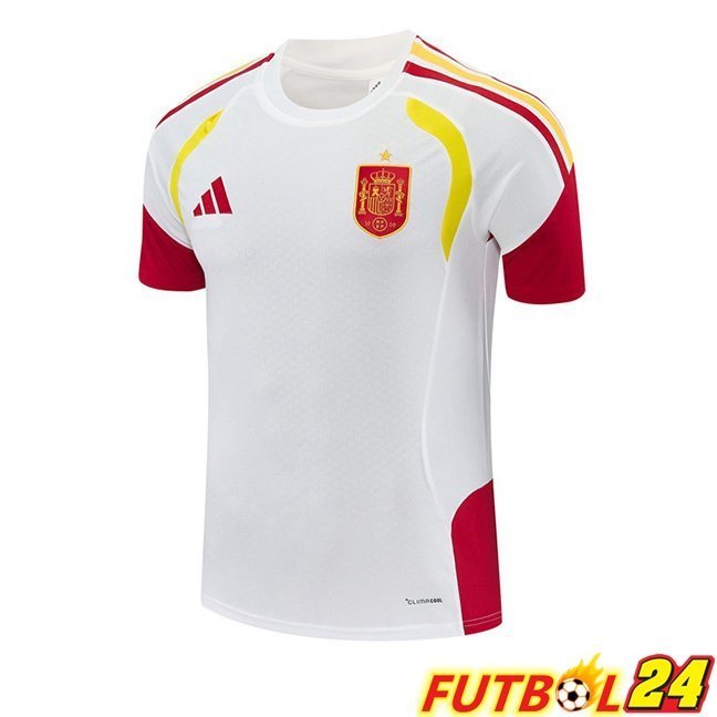 Camiseta Entrenamiento España Blanco 2026/2027