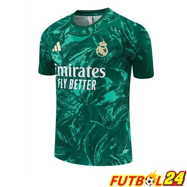 Camiseta Entrenamiento Real Madrid Verde 2026/2027
