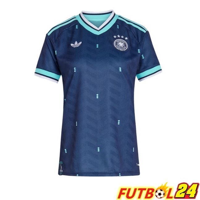 Camisetas De Futbol Alemania Mujer Segunda Azul Real 2026/2027