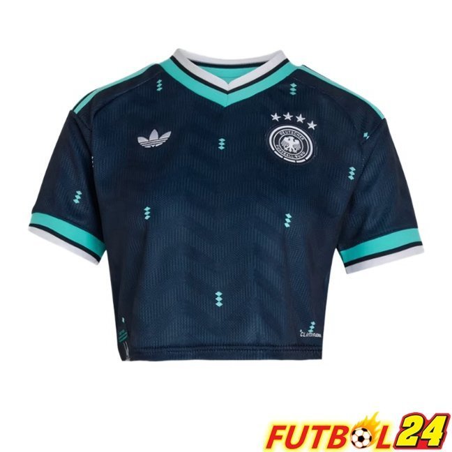 Camisetas De Futbol Alemania Court Mujer Segunda Azul Real 2026/2027