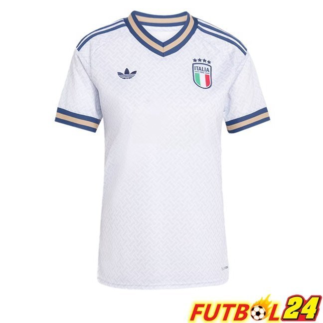 Camisetas De Futbol Italia Mujer Segunda Blanco 2026/2027