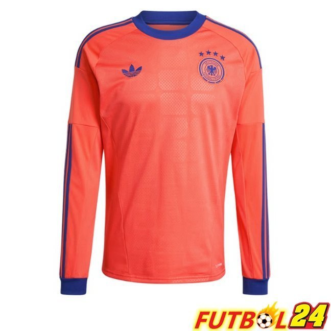 Camisetas De Futbol Alemania Portero Manga Larga Naranja 2026/2027