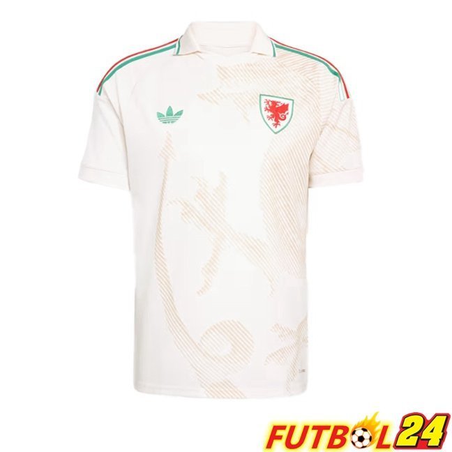 Camisetas De Futbol Gales Segunda Blanco 2026/2027