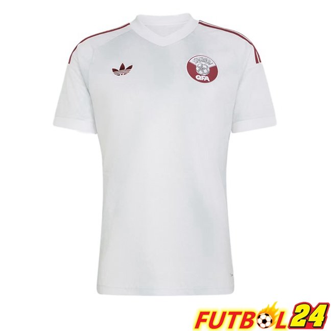 Camisetas De Futbol Qatar Segunda Blanco 2026/2027