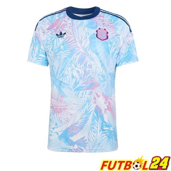 Camisetas De Futbol Costa Rica Segunda Azul Blanco 2026/2027