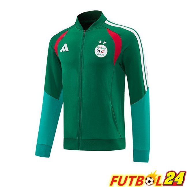 Chaquetas Futbol Argelia Verde 2026/2027