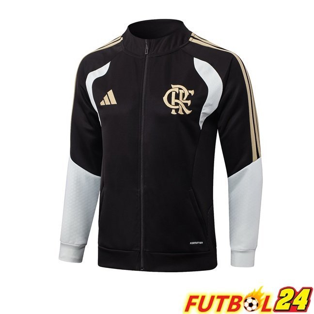 Chaquetas Futbol Flamengo Negro 2026/2027