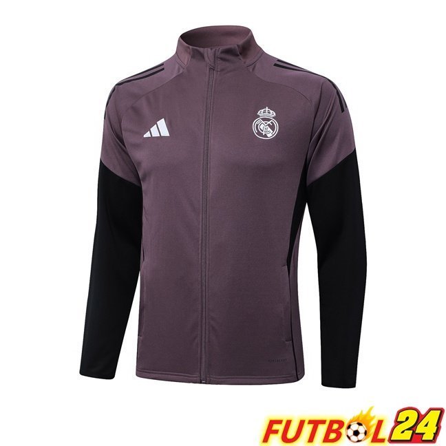 Chaquetas Futbol Real Madrid Púrpura 2026/2027