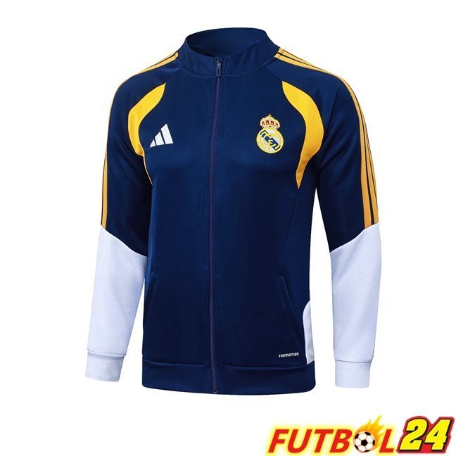 Chaquetas Futbol Real Madrid Azul Real 2026/2027