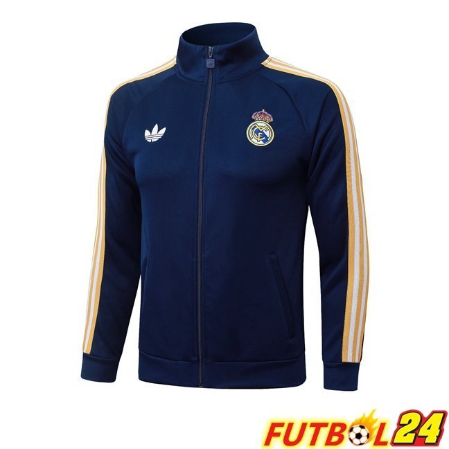 Chaquetas Futbol Real Madrid Azul Real 2026/2027