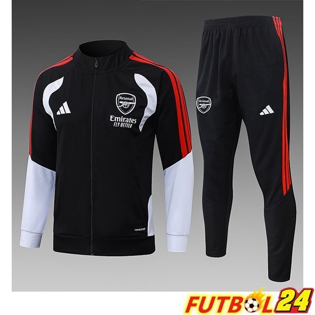 Chandal Equipos De Futbol - Chaqueta Arsenal Ninos Negro 2026/2027