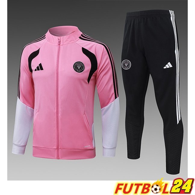 Chandal Equipos De Futbol - Chaqueta Inter Miami CF Ninos Rosado 2026/2027