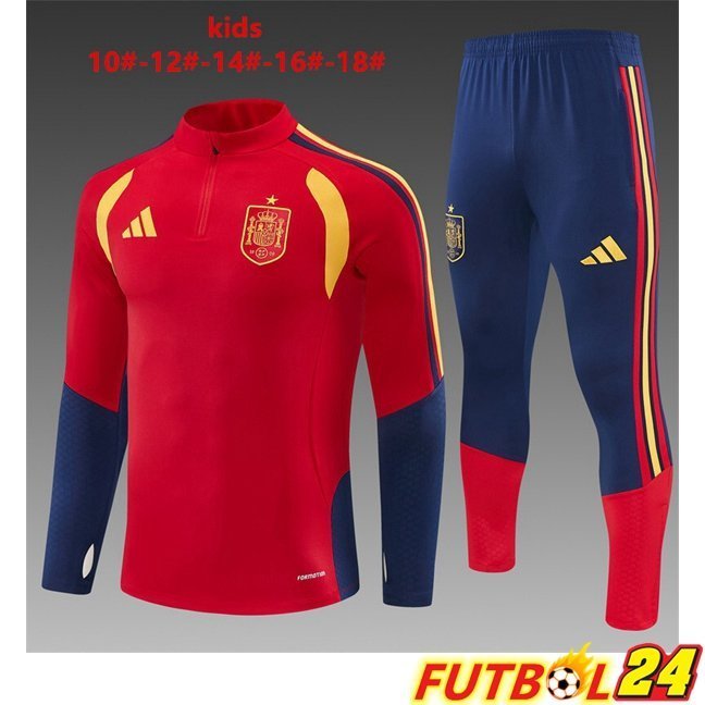 Chandal Equipos De Futbol España Ninos Rojo 2026/2027