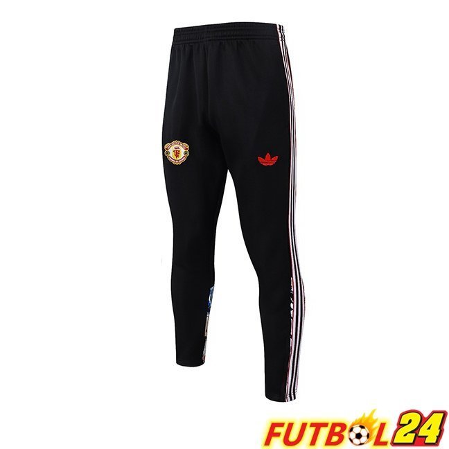 Pantalon Entrenamiento Manchester United Negro 2026/2027