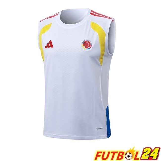 Chalecos De Futbol Colombia Blanco 2026/2027