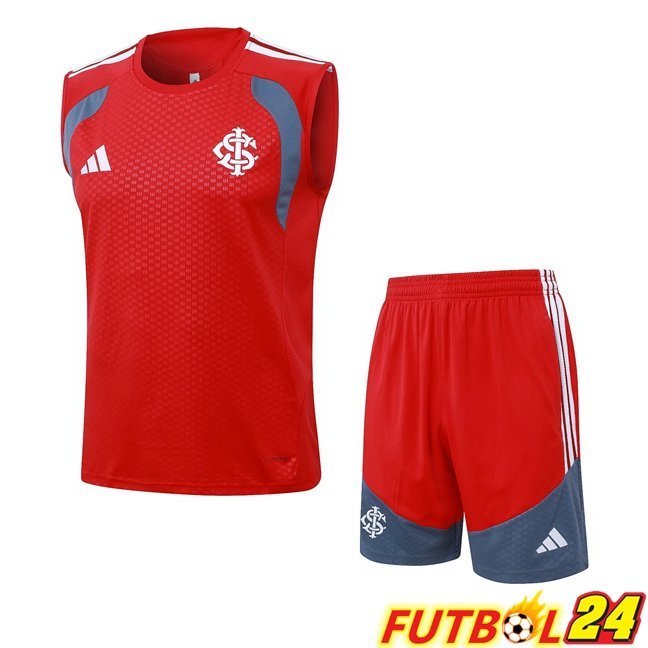Chalecos De Futbol SC Internacional + Cortos Rojo 2026/2027