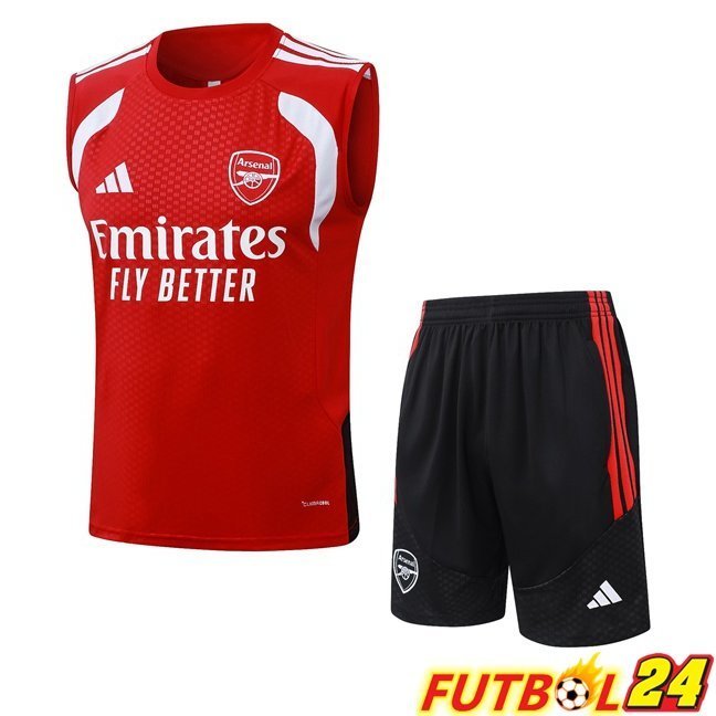 Chalecos De Futbol Arsenal + Cortos Rojo 2026/2027