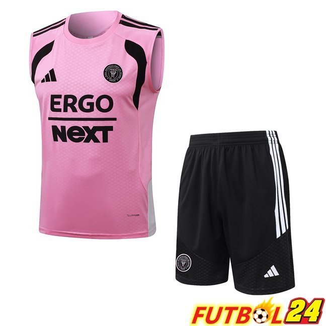 Chalecos De Futbol SC Internacional + Cortos Rosado 2026/2027