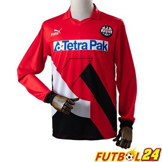 Camisetas De Futbol Eintracht Frankfurt Primera Manga Larga 1993/1995