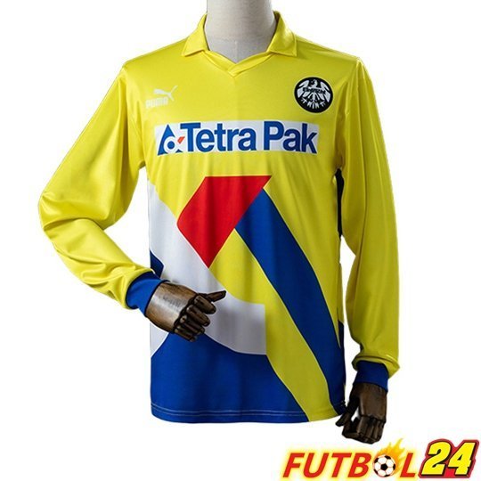 Camisetas De Futbol Eintracht Frankfurt Segunda Manga Larga 1993/1996