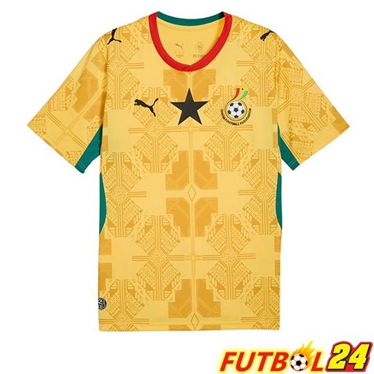 Camiseta Nacional Ghana Segunda Copa Del Mundo 2026