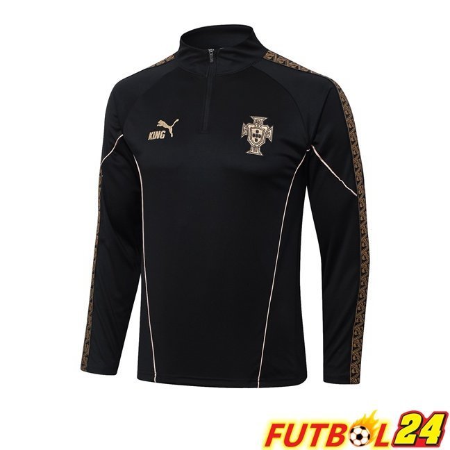 Sudadera De Entrenamiento Portugal Negro 2026/2027
