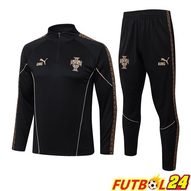 Chandal Equipos De Futbol Portugal Negro 2026/2027