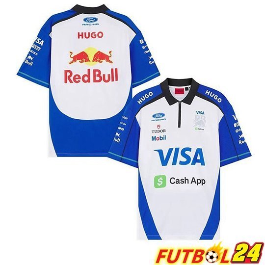 Polo F1 Red Bull Racing Team Azul/Blanco 2026