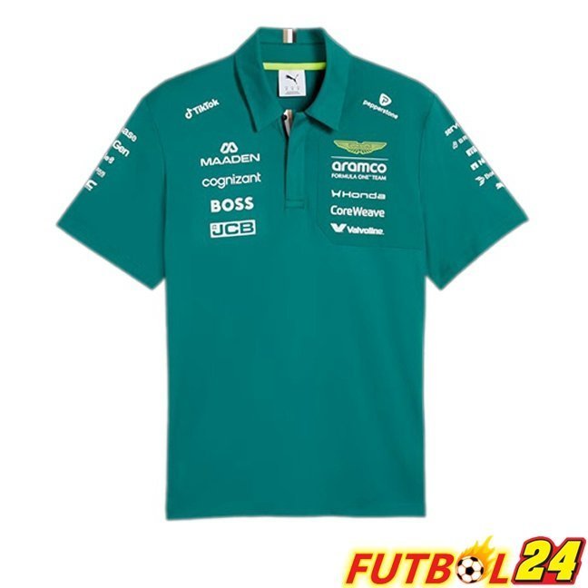 Polo Formule 1 Aston Martin Verde 2025/2026