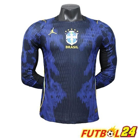 Camiseta Nacional Brasil Segunda Manga Larga 2026/2027