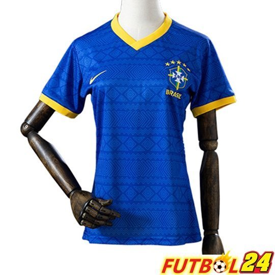 Camisetas De Futbol Brasil Mujer Edición Especial Azul 2026/2027