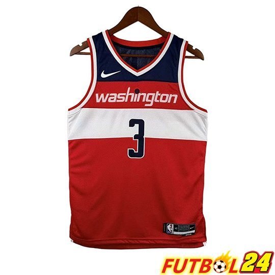 Camiseta Washington Wizards (YONG #3) Rojo/Blanco/Azul 2026/2027