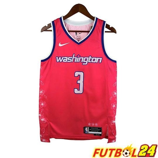 Camiseta Washington Wizards (YONG #3) Rojo/Azul 2026/2027
