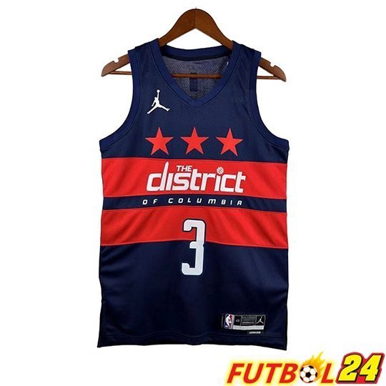 Camiseta Washington Wizards (YONG #3) Azul/Rojo 2026/2027