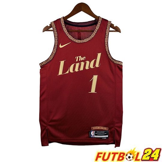 Camiseta Cleveland Cavaliers (HARDEN #1) Rojo/Amarillo 2026/2027