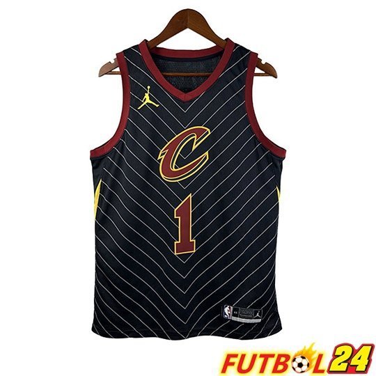 Camiseta Cleveland Cavaliers (HARDEN #1) Negro/Rojo/Amarillo 2026/2027