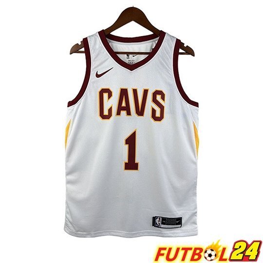 Camiseta Cleveland Cavaliers (HARDEN #1) Blanco/Rojo 2026/2027