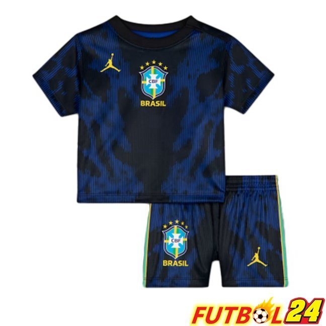 Camisetas De Futbol Brasil Ninos Segunda Azul Real 2026/2027