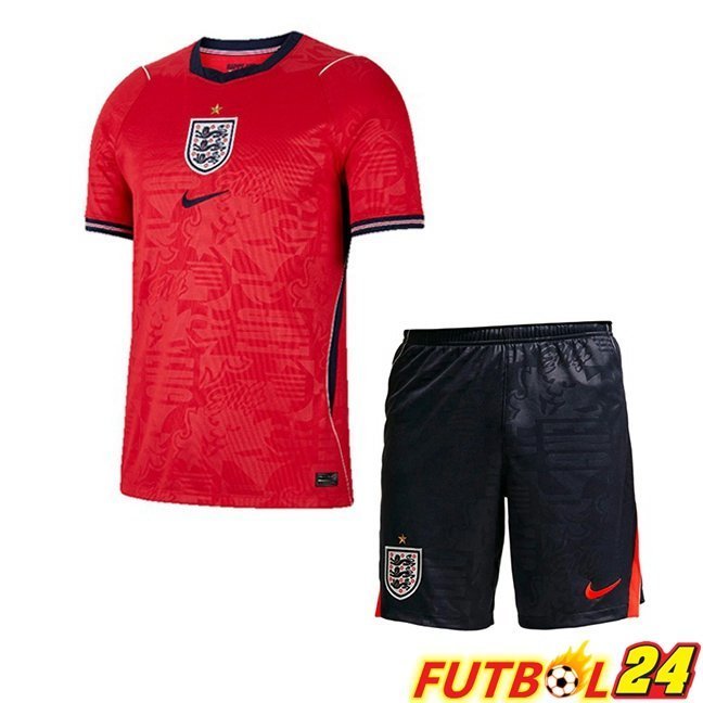 Camisetas De Futbol Inglaterra Ninos Segunda Rojo 2026/2027