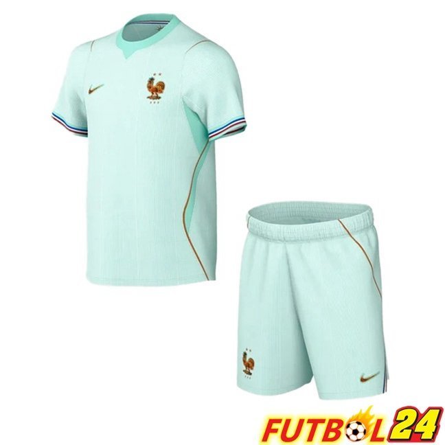 Camisetas De Futbol Francia Ninos Segunda Verde 2026/2027
