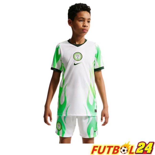 Camisetas De Futbol Nigeria Ninos Segunda Blanco 2026/2027