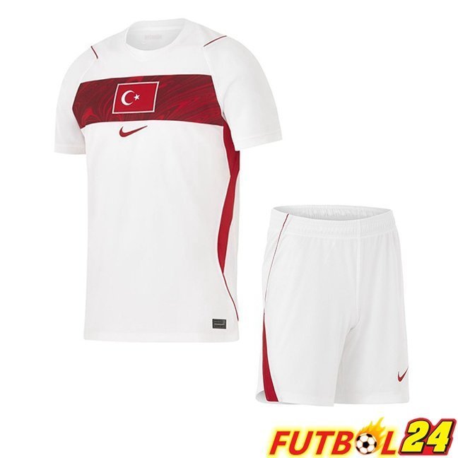 Camisetas De Futbol Turquía Ninos Segunda Blanco 2026/2027