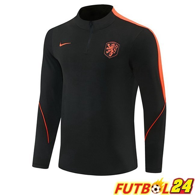 Sudadera De Entrenamiento Países Bajos Negro 2026/2027
