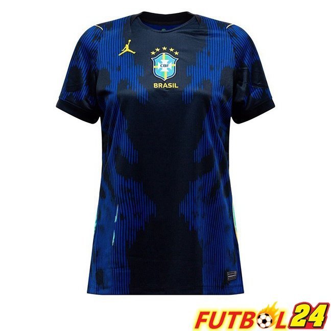 Camisetas De Futbol Brasil Mujer Segunda Azul Real 2026/2027
