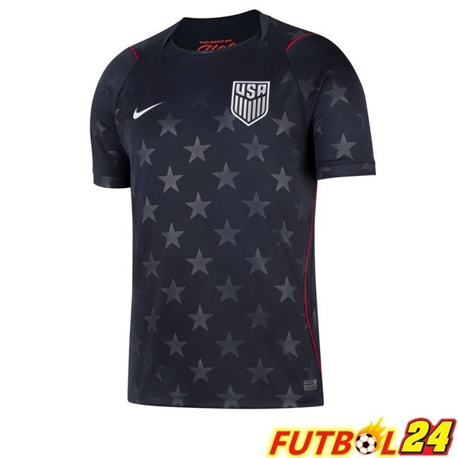 Camisetas De Futbol Estados Unidos Segunda Negro 2026/2027