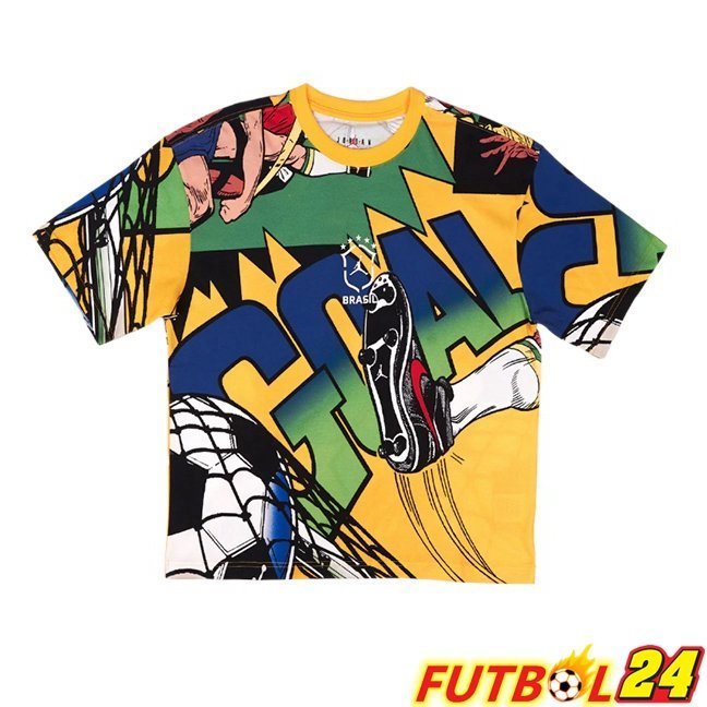 Camisetas De Futbol Brasil Edición Especial Amarillo Verde 2026/2027
