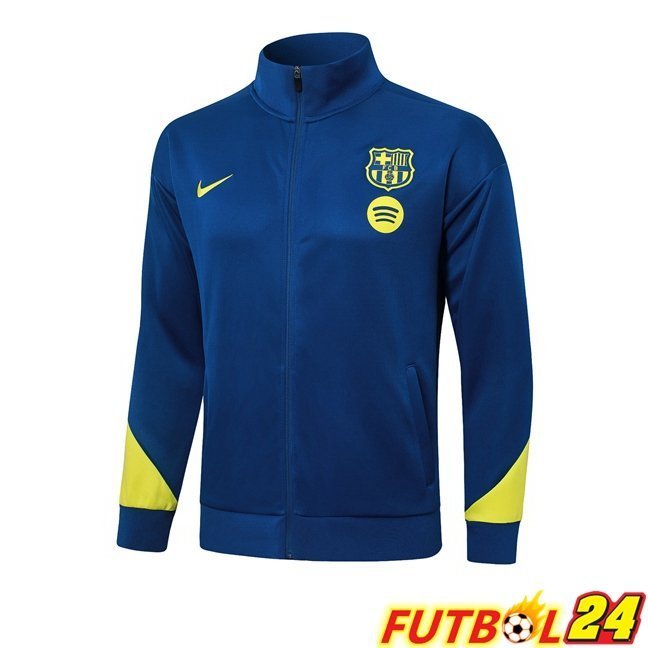 Chaquetas Futbol FC Barcelona Azul Real 2026/2027